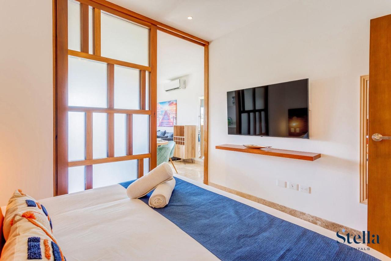 Apartamento Ipana Condo, Rooftop Pools, Gym, Walk To Playa del Carmen