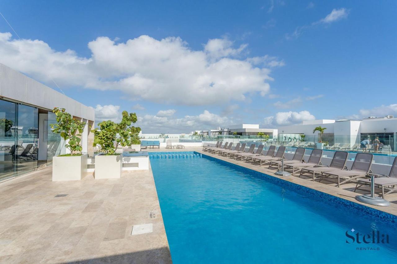 Apartamento Ipana Condo, Rooftop Pools, Gym, Walk To Playa del Carmen